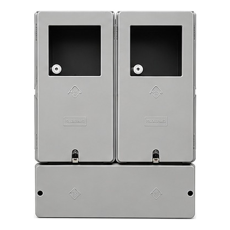 Caixa de luz para 2 medidores